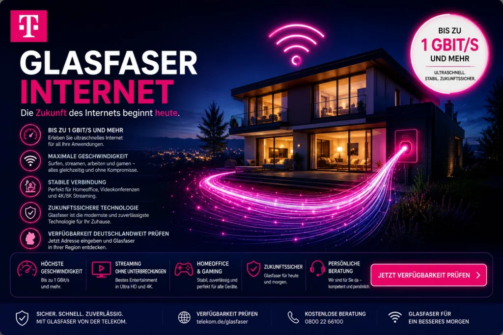 Glasfaser-Internet