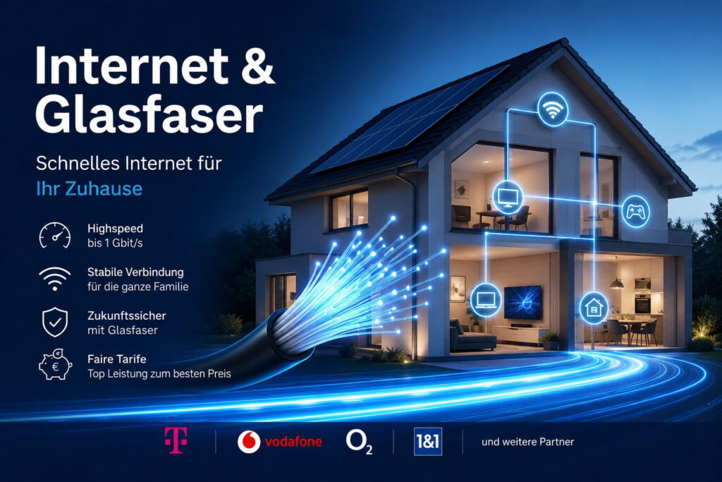Internet & Glasfaser, Интернет и оптоволокно в Германии, Интернет-провайдеры Германии