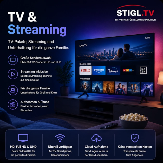 TV-Angebote, ТV и стриминг в Германии, телевидение